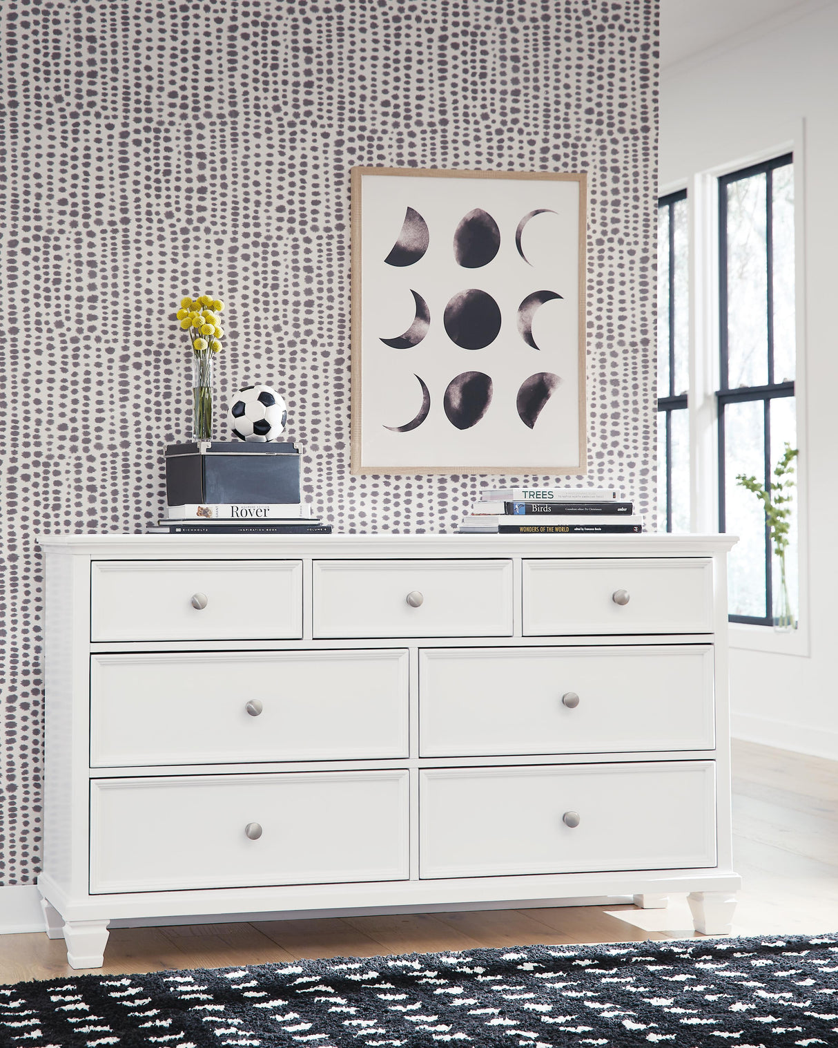 Fortman King Panel Bed, Dresser and 2 Nightstands - B680B15