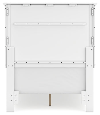 Fortman Twin Panel Bed, Dresser and Mirror - B680B7