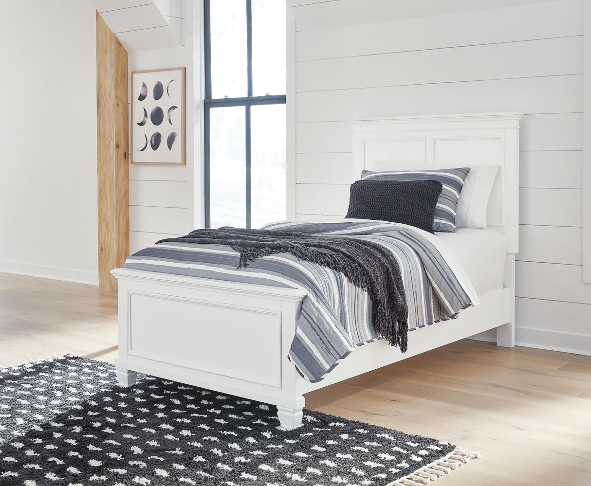 Fortman Twin Panel Bed - B680B6