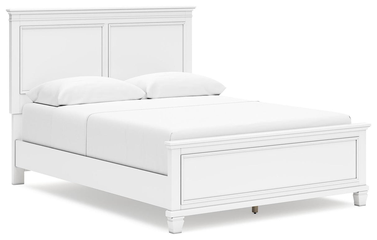 Fortman Queen Panel Bed - B680B2
