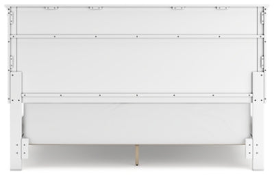 Fortman California King Panel Bed, Dresser and Mirror - B680B14