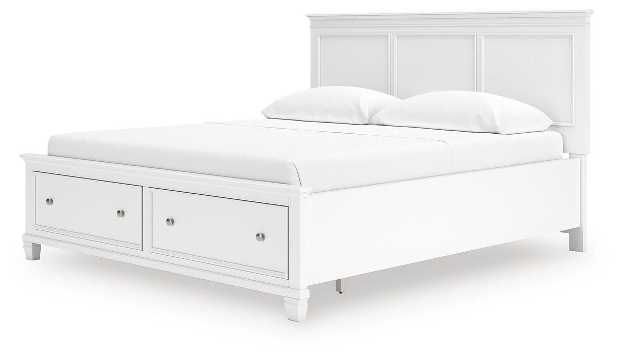 Fortman California King Panel Storage Bed - B680B23