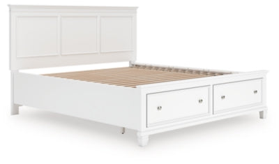 Fortman California King Panel Storage Bed - B680B23