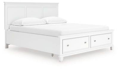Fortman California King Panel Storage Bed - B680B23