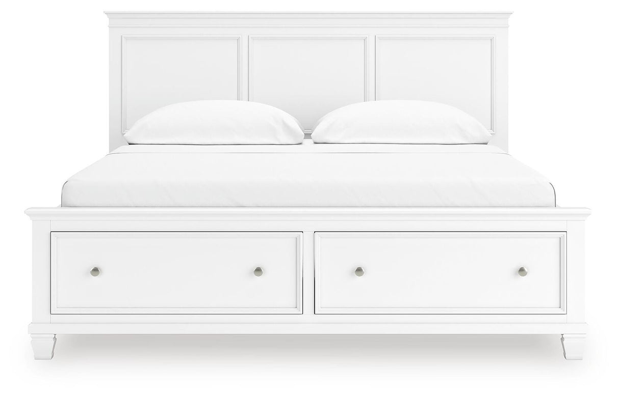 Fortman California King Panel Storage Bed - B680B23