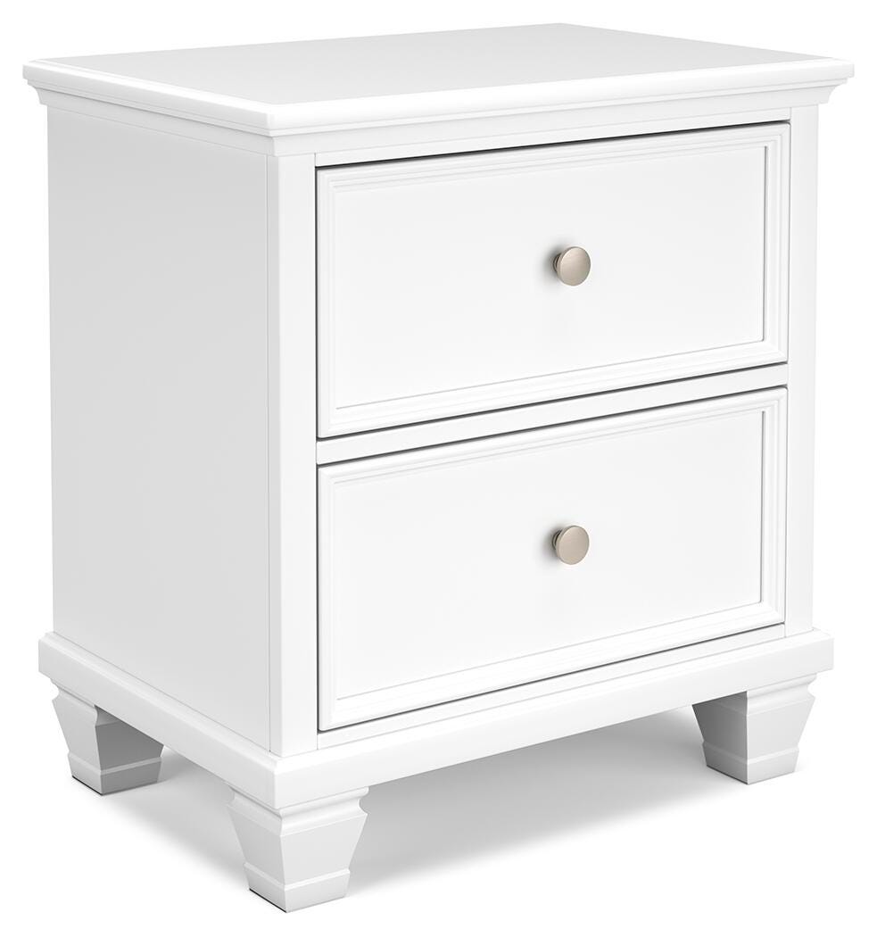 Fortman King Panel Bed, Dresser, Mirror, Chest and Nightstand - B680B18