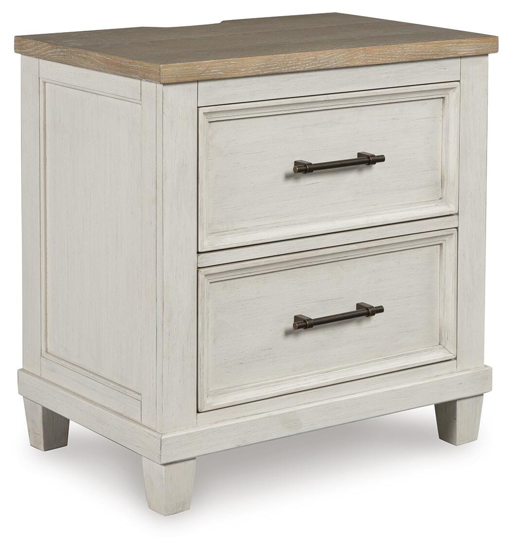 Shaybrock Queen Panel Bed, Dresser, Mirror and Nightstand - B683B9