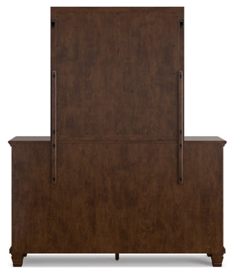 Danabrin Twin Panel Bed, Dresser and Mirror - B685B7