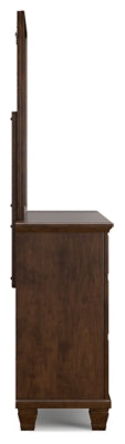 Danabrin Twin Panel Bed, Dresser and Mirror - B685B7