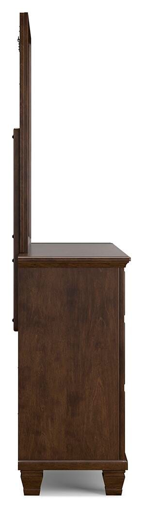 Danabrin King Panel Bed, Dresser, Mirror and Nightstand - B685B14