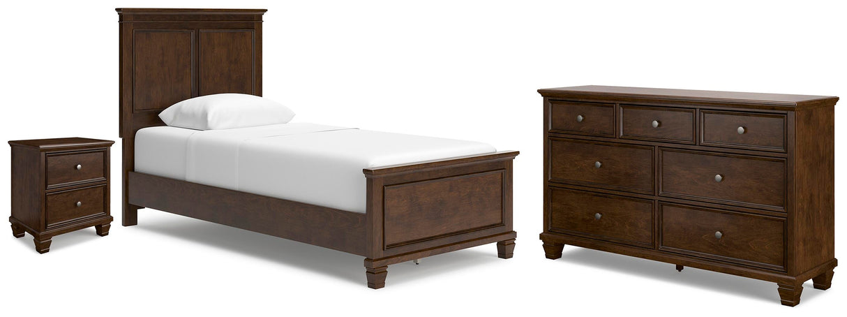 Danabrin Twin Panel Bed, Dresser and Nightstand - B685B29