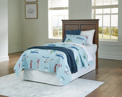 Danabrin Twin Panel Headboard - B685-53