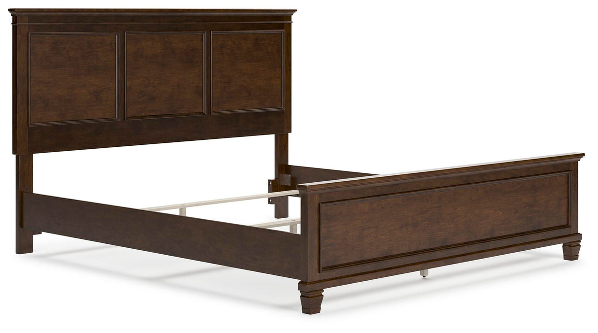 Danabrin California King Panel Bed, Dresser and Mirror - B685B13