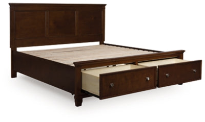 Danabrin California King Panel Storage Bed - B685B19