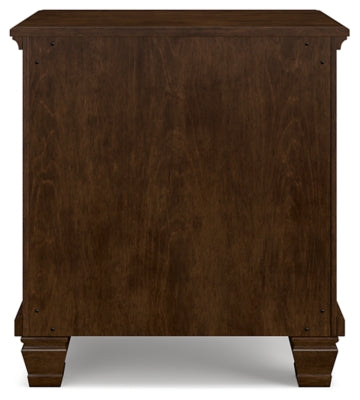 Danabrin King Panel Bed, Dresser, Mirror and Nightstand - B685B14