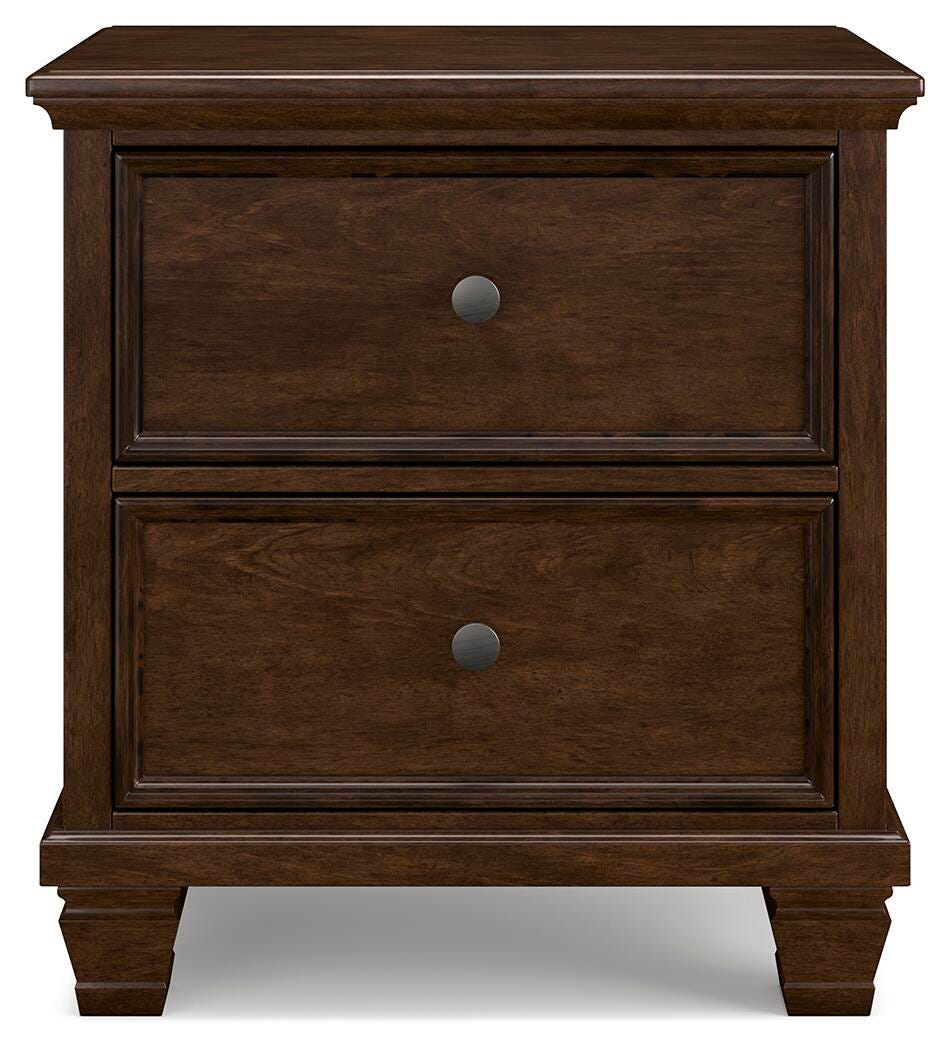 Danabrin King Panel Bed, Dresser, Mirror and Nightstand - B685B14