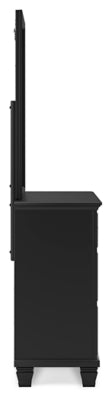 Lanolee King Panel Bed, Dresser, Mirror and Nightstand - B687B31