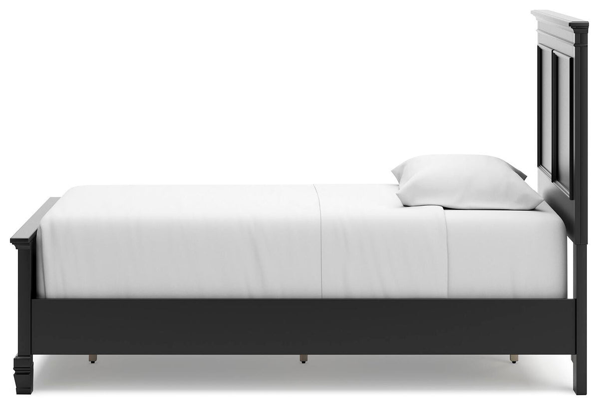 Lanolee Twin Panel Bed - B687B2