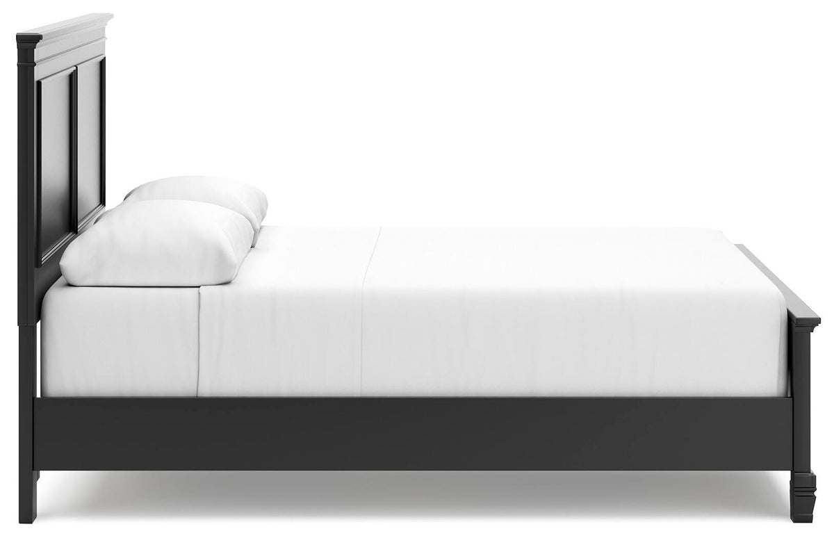 Lanolee Queen Panel Bed - B687B6