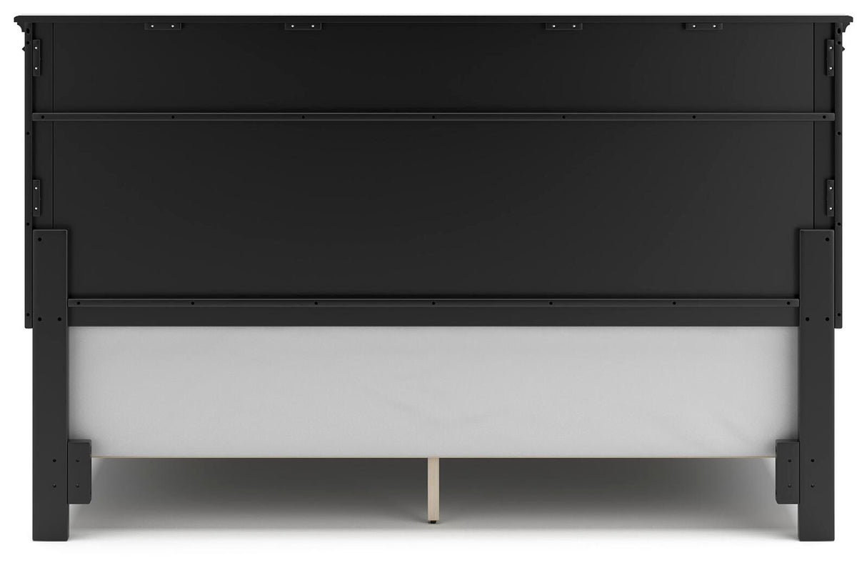 Lanolee King Panel Bed, Dresser, Mirror and Nightstand - B687B31