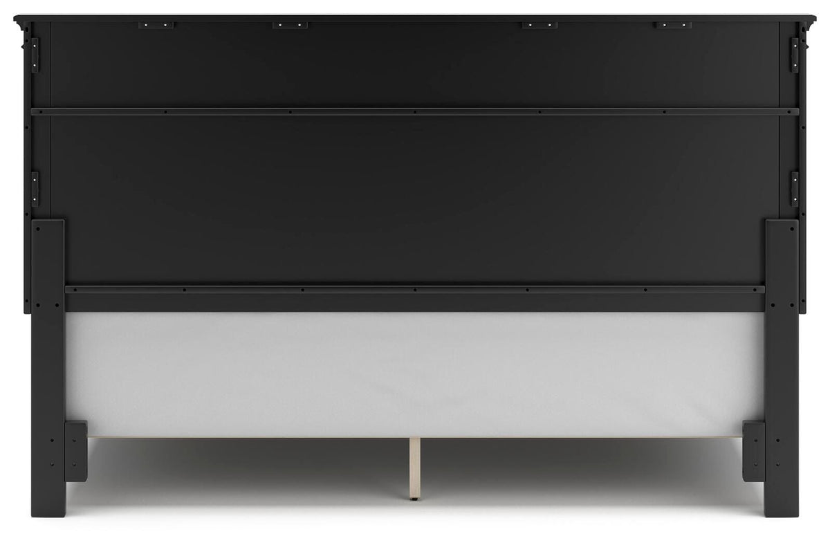 Lanolee King Panel Bed - B687B8