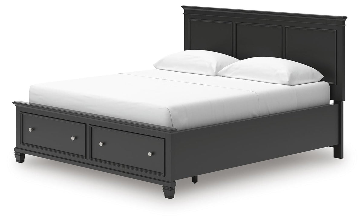 Lanolee California King Panel Storage Bed - B687B20