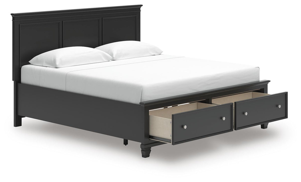 Lanolee King Panel Storage Bed - B687B19