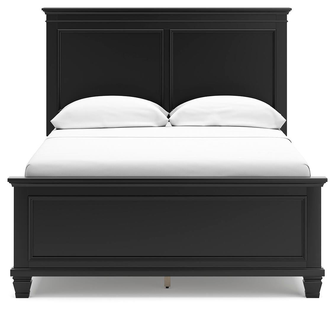 Lanolee Full Panel Bed and Chest - B687B12