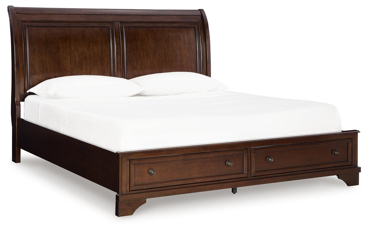 Trellington King Sleigh Storage Bed - B716B2