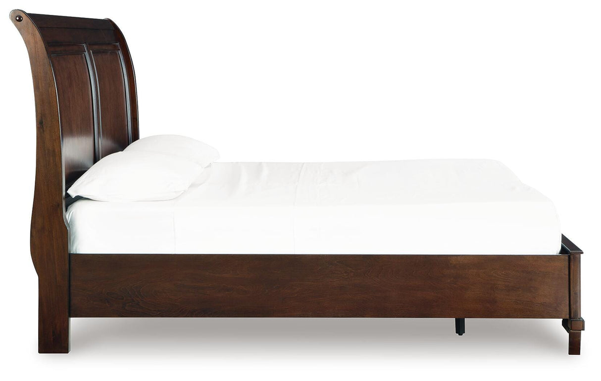 Trellington King Sleigh Storage Bed - B716B2