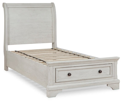 Robbinsdale Twin Sleigh Storage Bed - B742B12