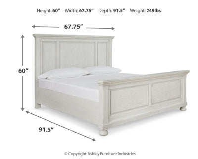 Robbinsdale Queen Panel Bed, Dresser and Mirror - B742B4
