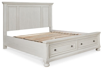 Robbinsdale Queen Panel Storage Bed - B742B24