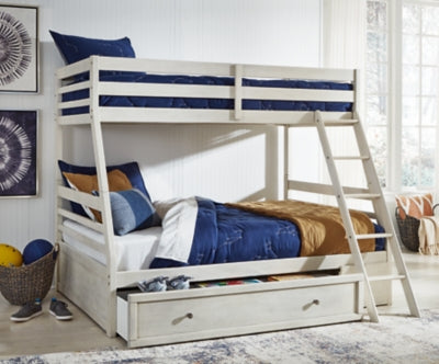 Robbinsdale Twin over Full Bunk Bed with Storage - B742B16