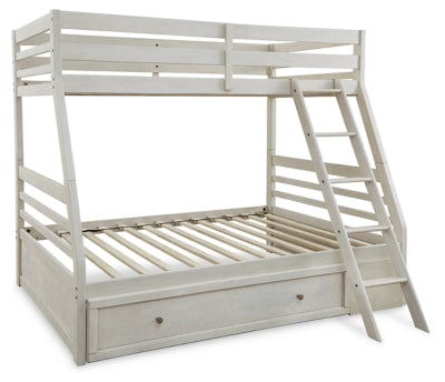 Robbinsdale Twin over Full Bunk Bed with Storage - B742B16