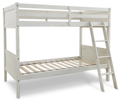 Robbinsdale Twin/Twin Bunk Bed with Ladder - B742-59