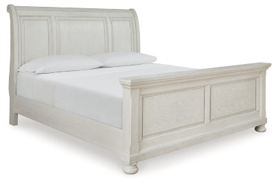 Robbinsdale King Sleigh Bed, Dresser and Mirror - B742B34
