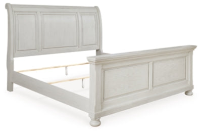 Robbinsdale King Sleigh Bed, Dresser and Mirror - B742B34
