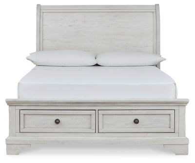 Robbinsdale Full Sleigh Storage Bed - B742B13