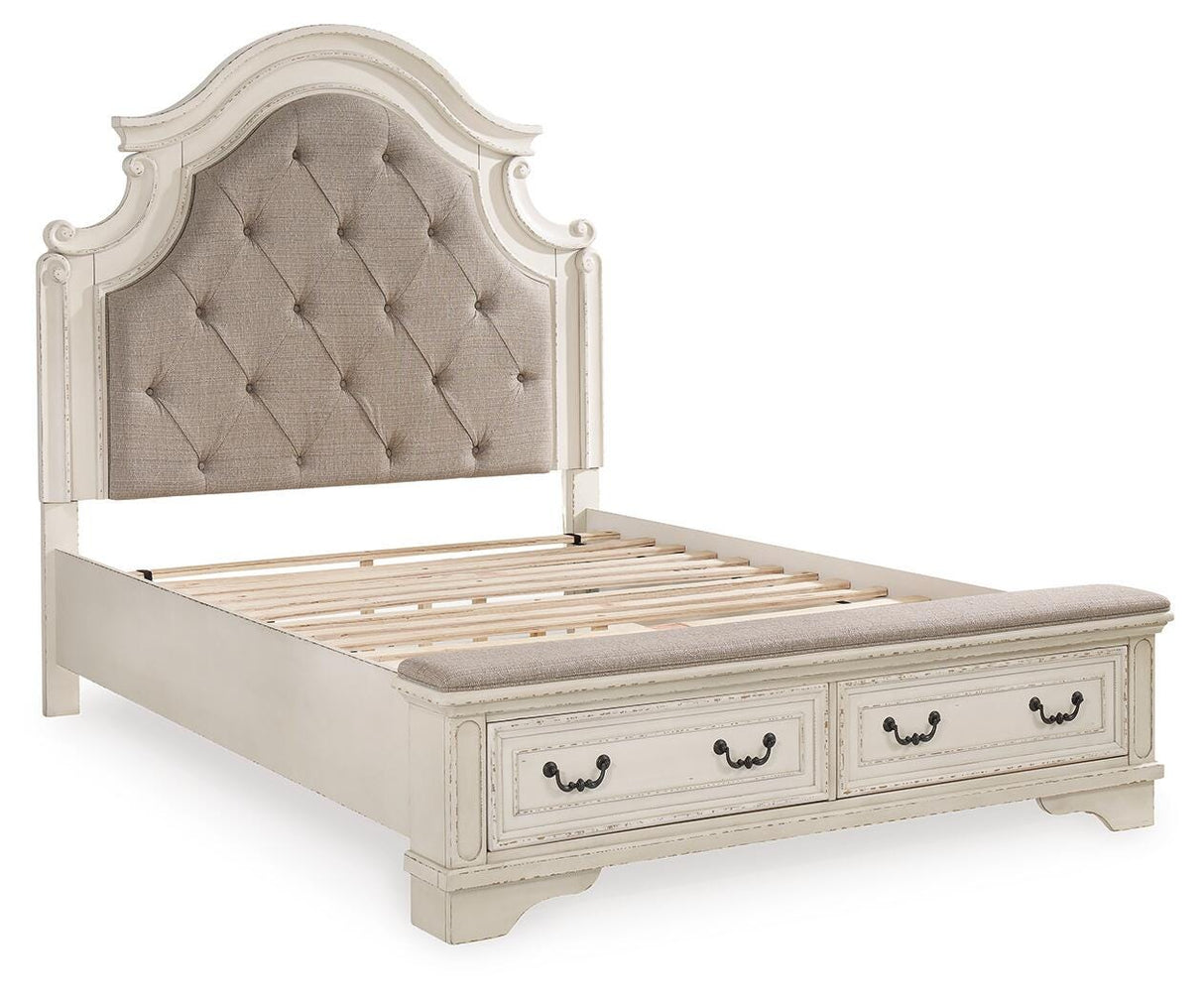 Realyn Queen Upholstered Storage Bed - B743B18