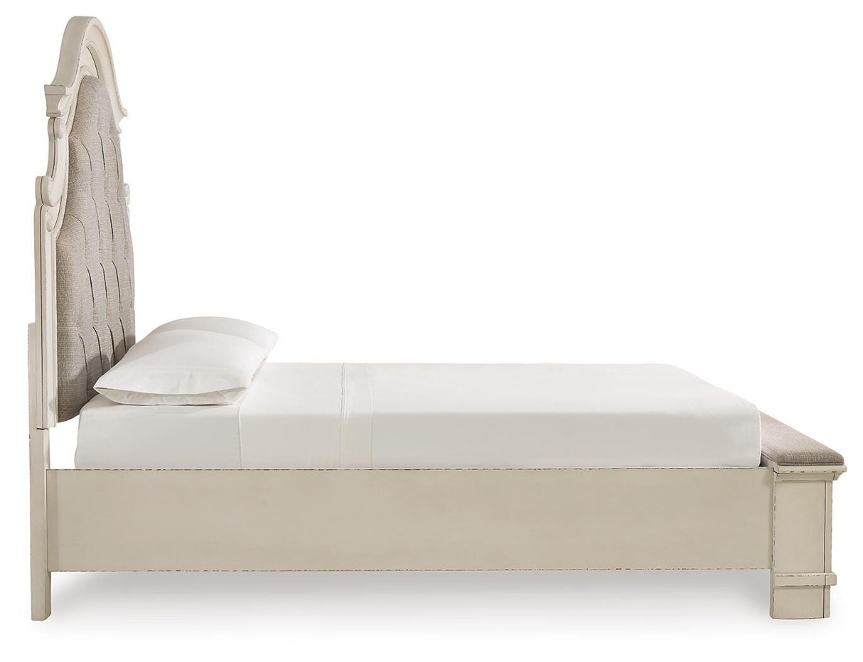 Realyn Queen Upholstered Storage Bed - B743B18