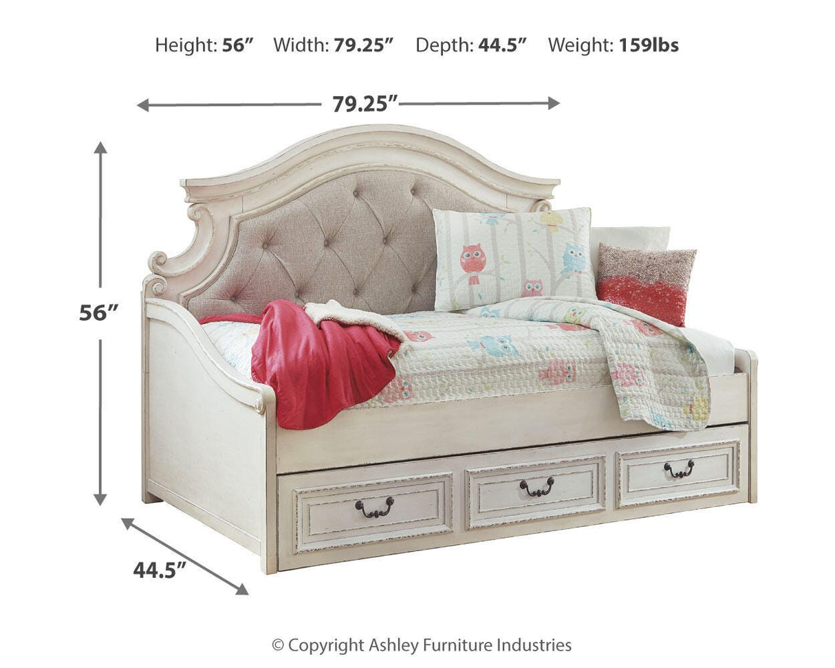 Realyn Twin Daybed with 1 Large Storage Drawer - B743B15