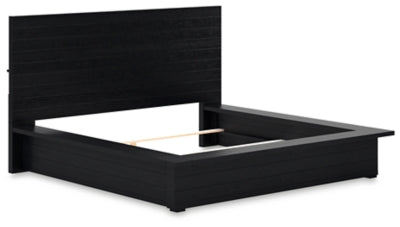 Londer King Panel Bed - B768B4