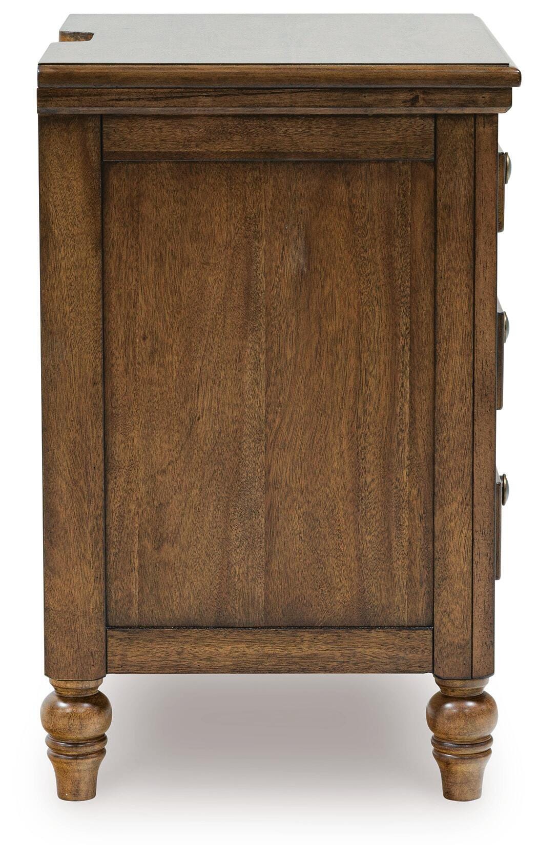 Sturlayne King Upholstered Panel Bed, Dresser and 2 Nightstands - B787B7