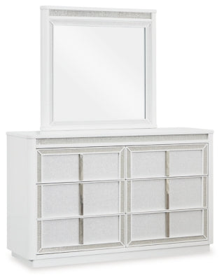 Chalanna Dresser and Mirror - B822B1