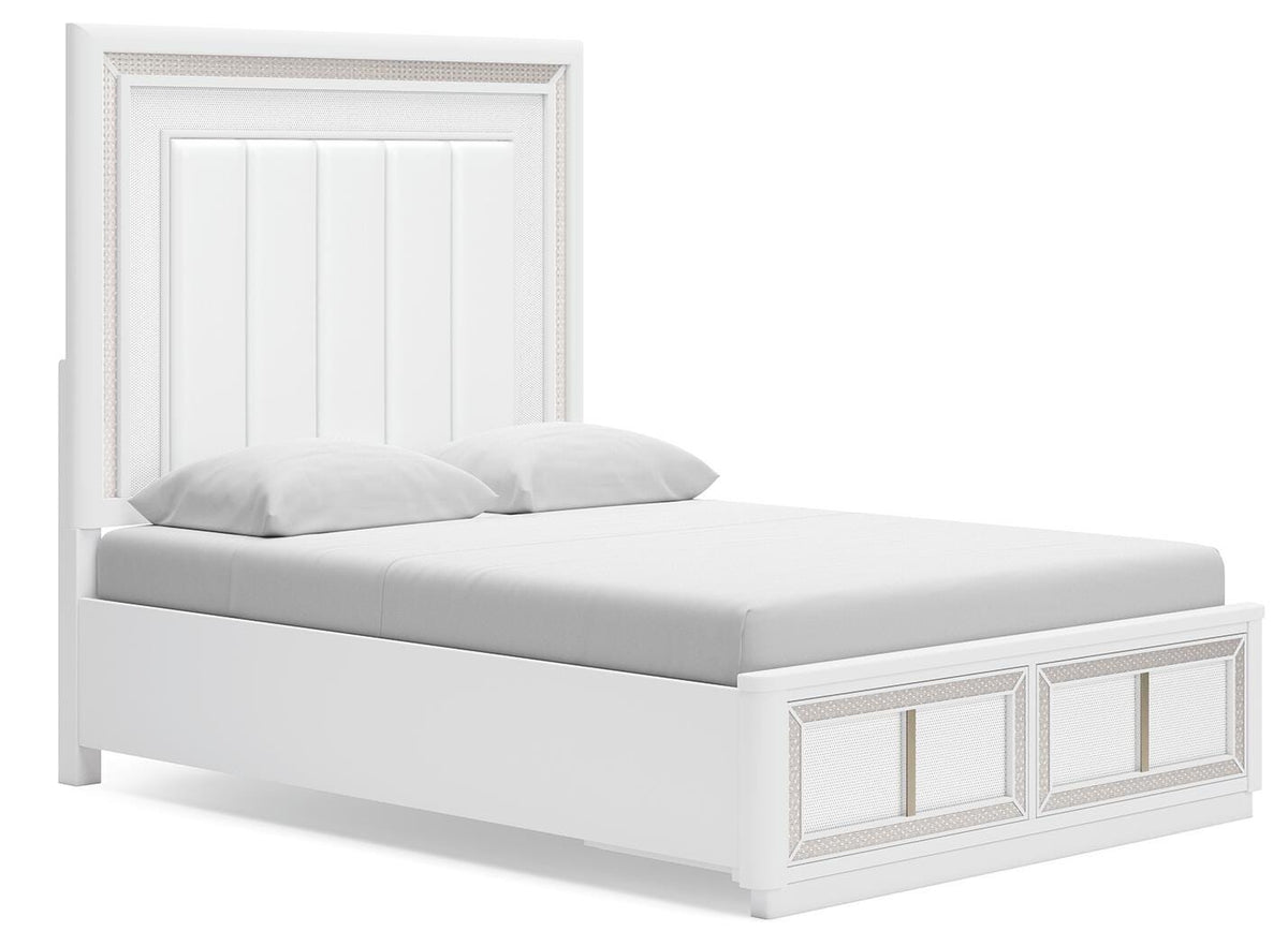Chalanna Queen Upholstered Storage Bed - B822B2