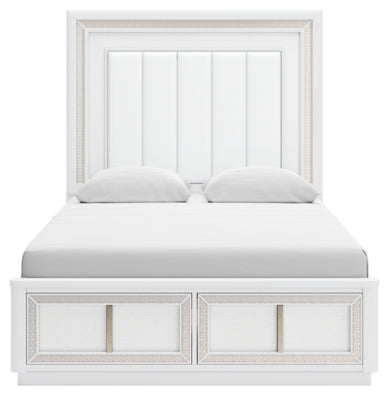 Chalanna Queen Upholstered Storage Bed - B822B2