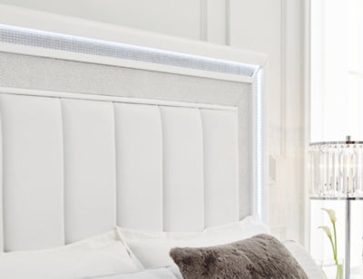 Chalanna King Upholstered Storage Bed - B822B4