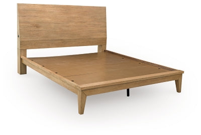 Sherbana King Panel Bed - B833B4