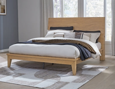 Sherbana King Panel Bed - B833B4